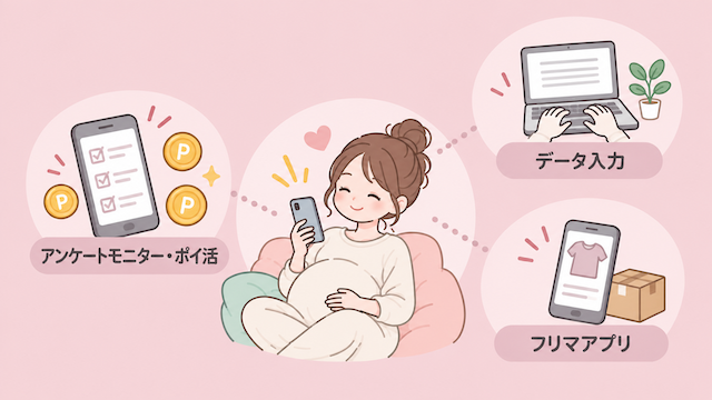 体調を優先しながら少しでも稼ぎたい人におすすめの副業