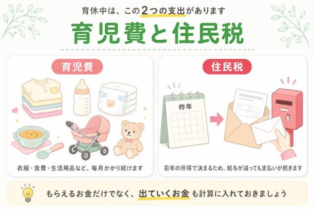 育休中の追加支出